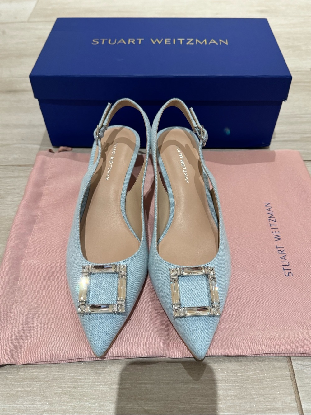 Stuart Weitzman JUNE SLINGBACK PUMP 50 size 8